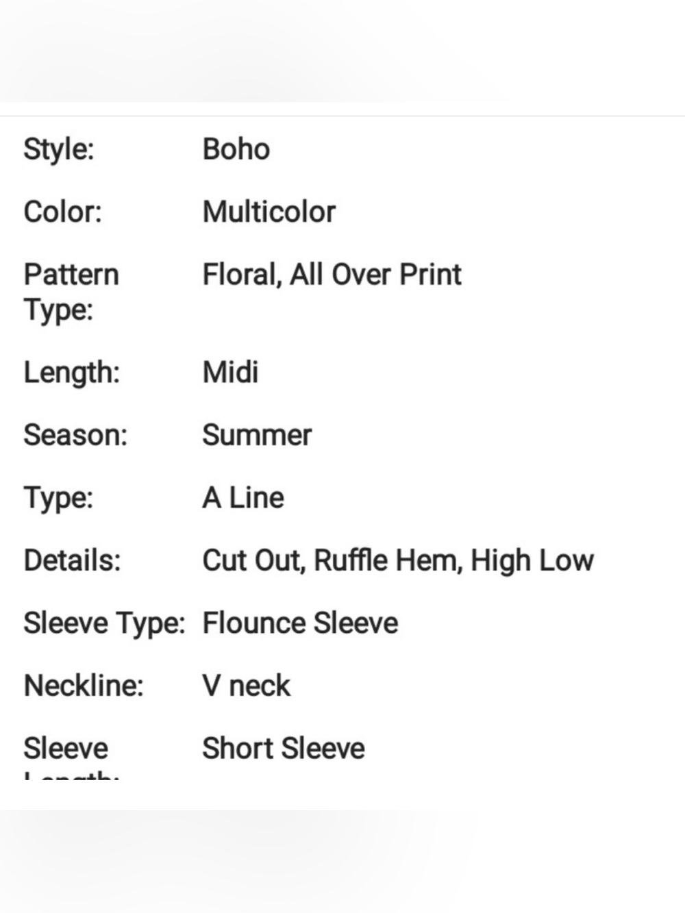New Rust Tydustty Floral V-Neck High-Low Dress - Picture 10 of 17
